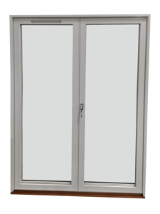 VELFAC In, 2-leaf tilt and turn casement door